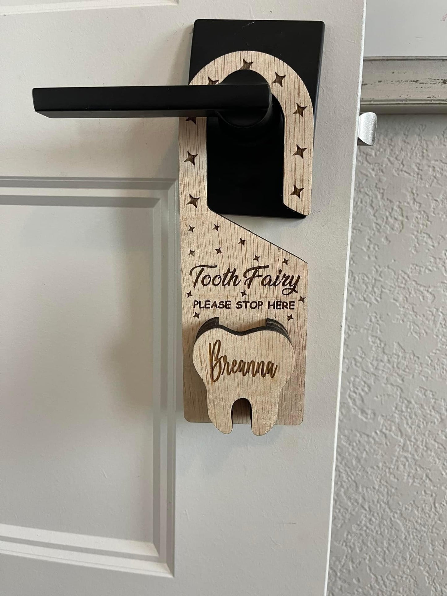 Personalized Tooth Fairy Doorhanger (PREORDER - SHIPS IN 4-5 WEEKS)