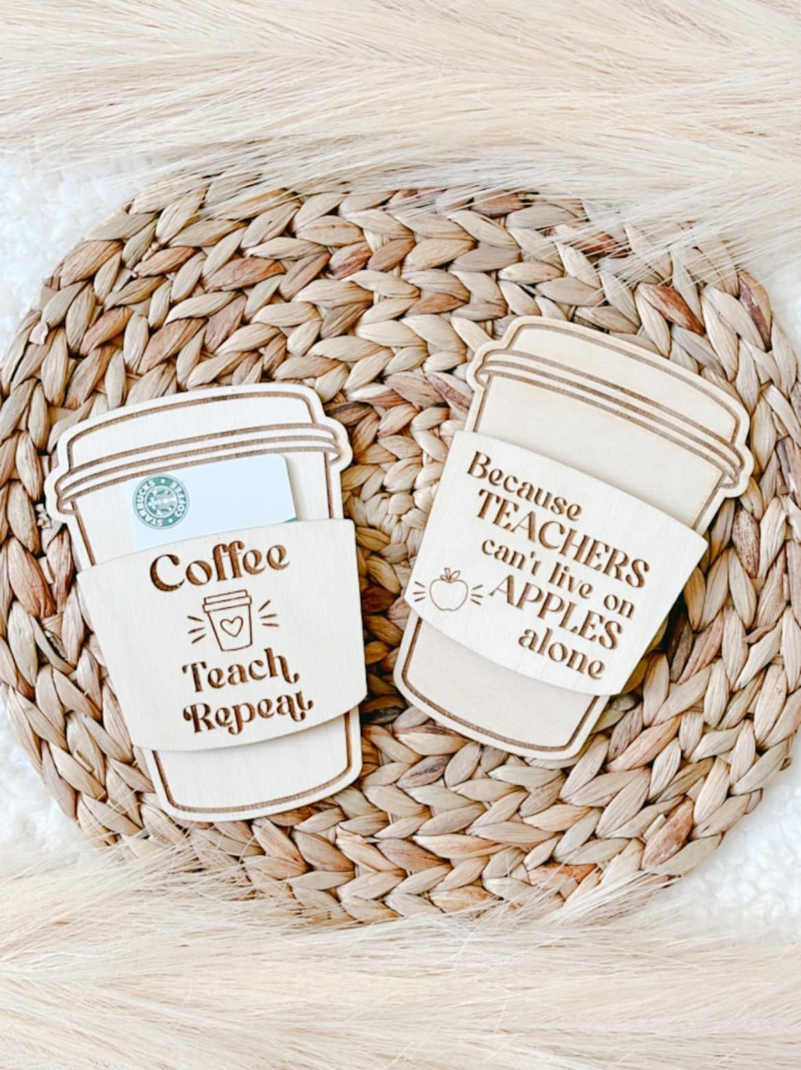 Custom Teacher Appreciation Gift Card Holders (PREORDER - ETA 3-4 weeks)