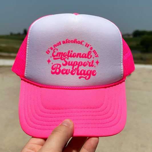 It's Not Alcohol It's My Emotional Support Beverage  Hat