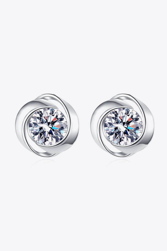 Feeling Fun Moissanite Stud Earrings  (PREORDER)