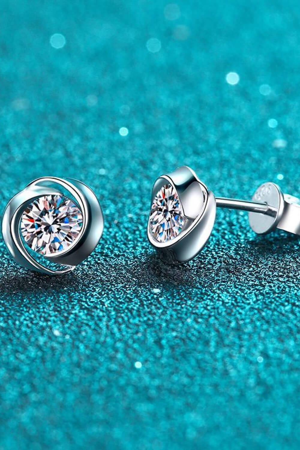 Feeling Fun Moissanite Stud Earrings  (PREORDER)
