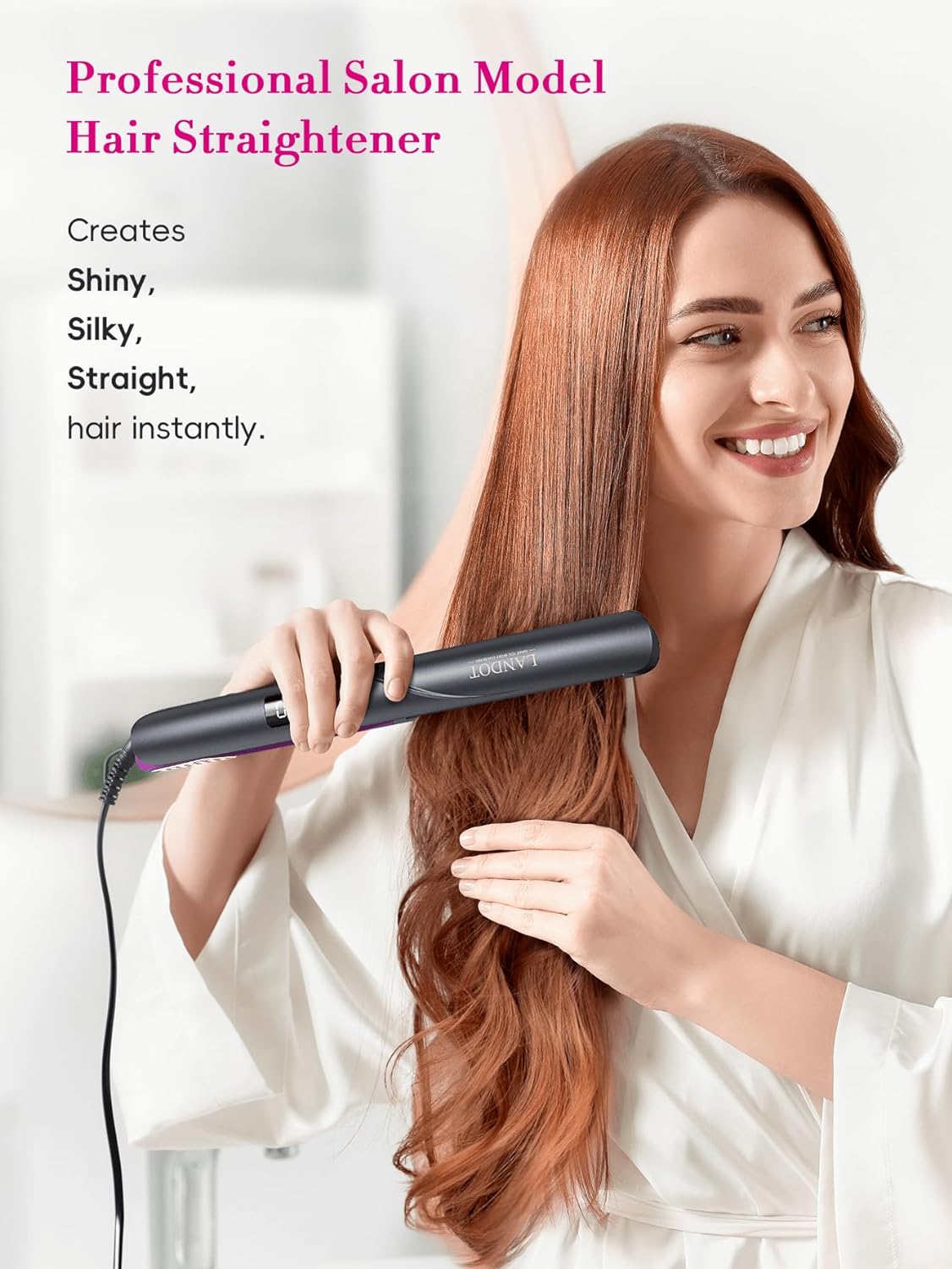 Hair Straightener and Curler 2 in 1