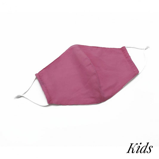 KIDS Reusable/Adjustable Face Mask - Pink