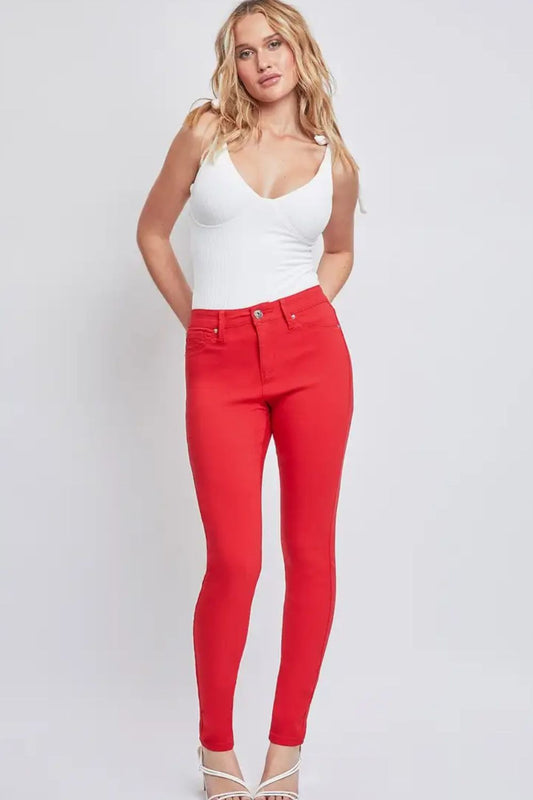 YMI Jeanswear Hyperstretch Mid-Rise Skinny Jean
