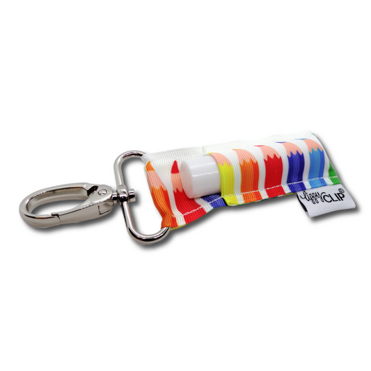 Colored Pencils LippyClip® Lip Balm Holder
