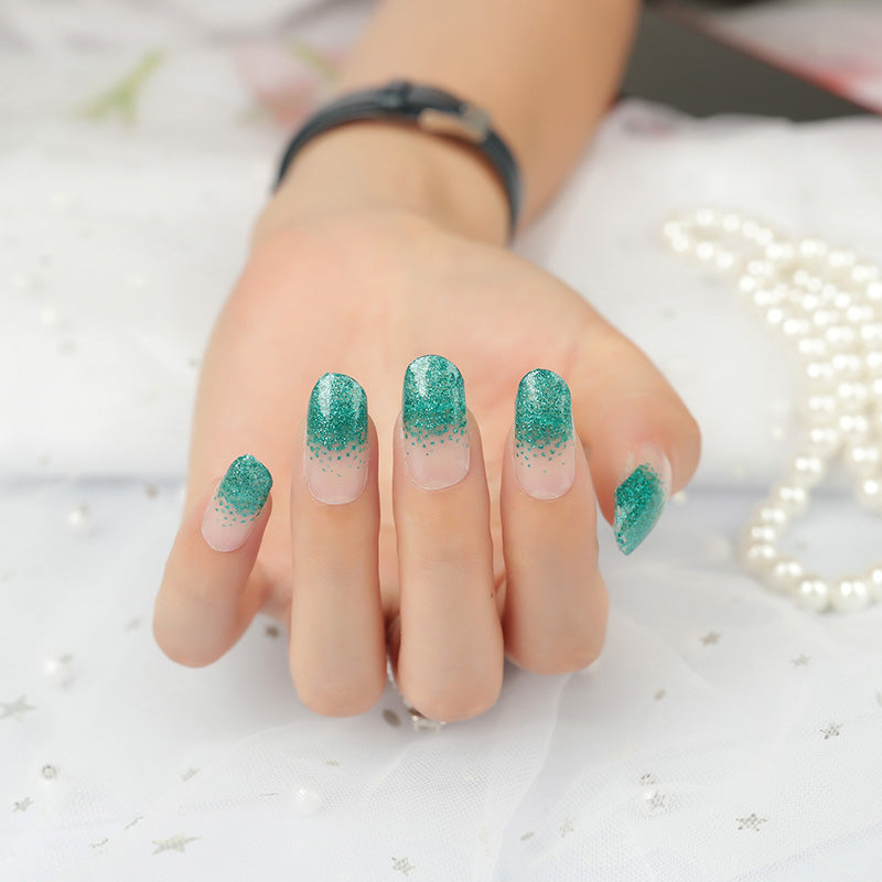 Emerald Glam Sheer