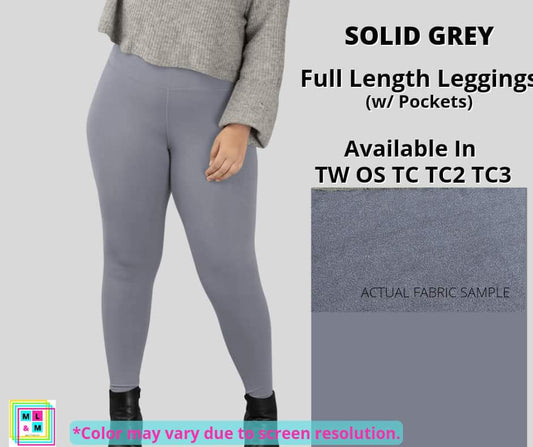 Solid Grey Full Length