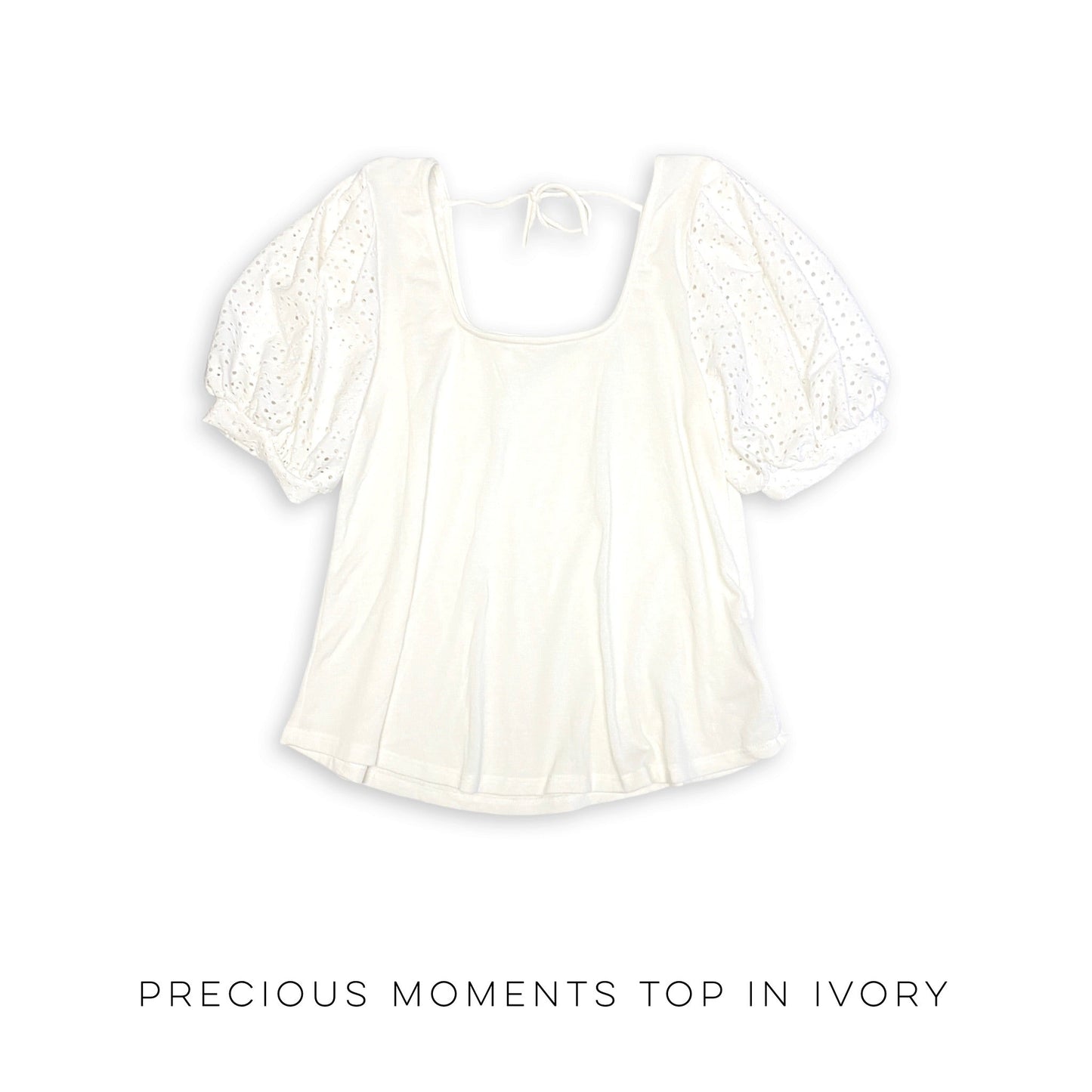 Precious Moments Top in Ivory