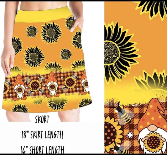 SKORT - Sunflower Gnomes