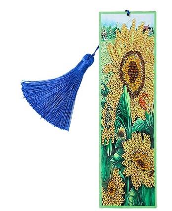 Bookmark Sunflowers - Diamond Art kit