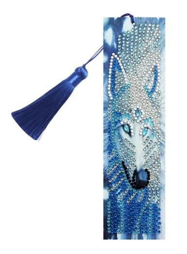 Bookmark Wolf - Diamond Art kit