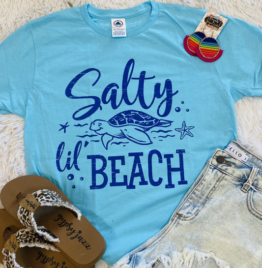 Salty Lil Beach - graphic tee