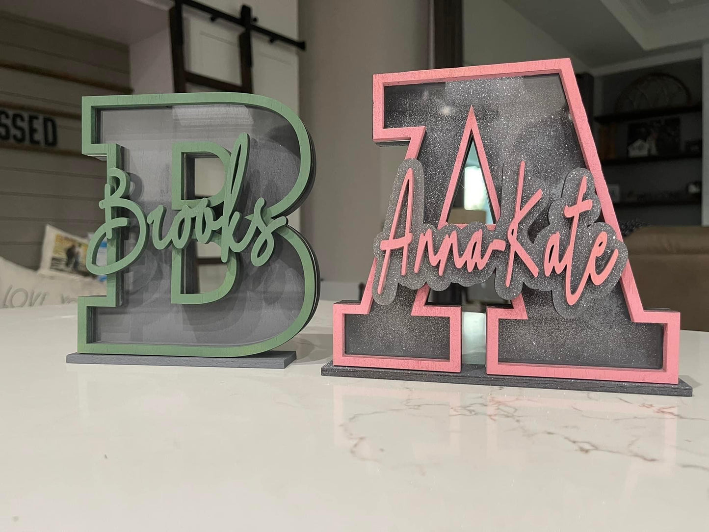 Custom Personalized Letter Banks (PREORDER - SHIPS IN APPROX 5 WEEKS)