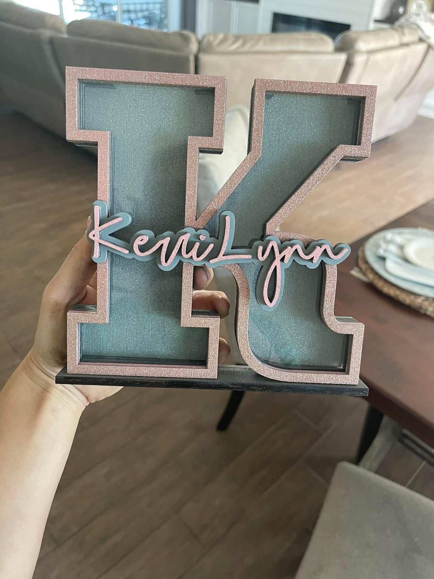 Custom Personalized Letter Banks (PREORDER - SHIPS IN APPROX 5 WEEKS)