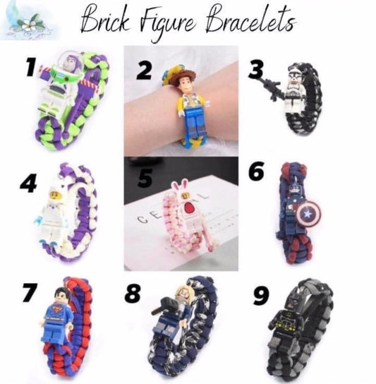 Building Block Inspired bracelets