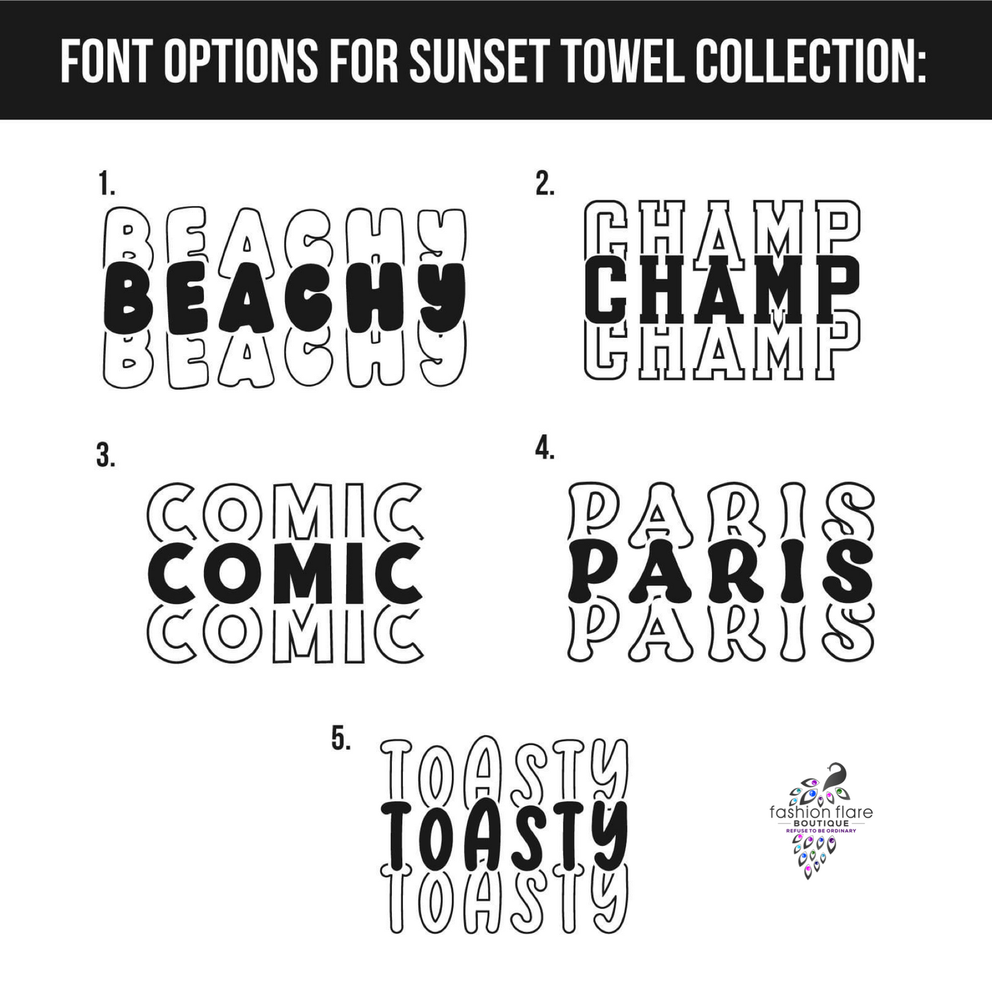 Custom Personalized Summer Sunset Towel - Rainbow Sunset Premium Microfiber Towel // 2 sizes