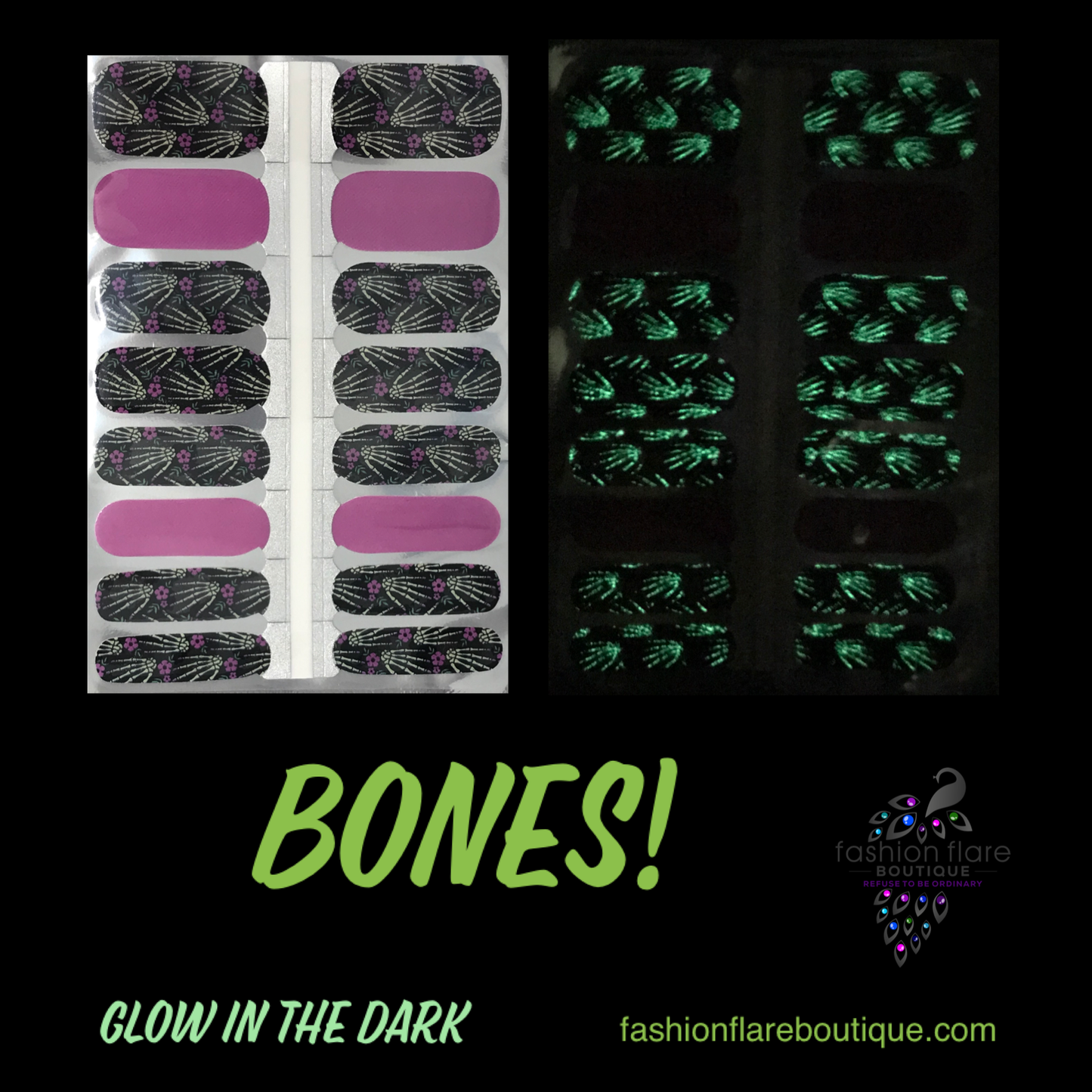 Glow in the Dark - Bones!