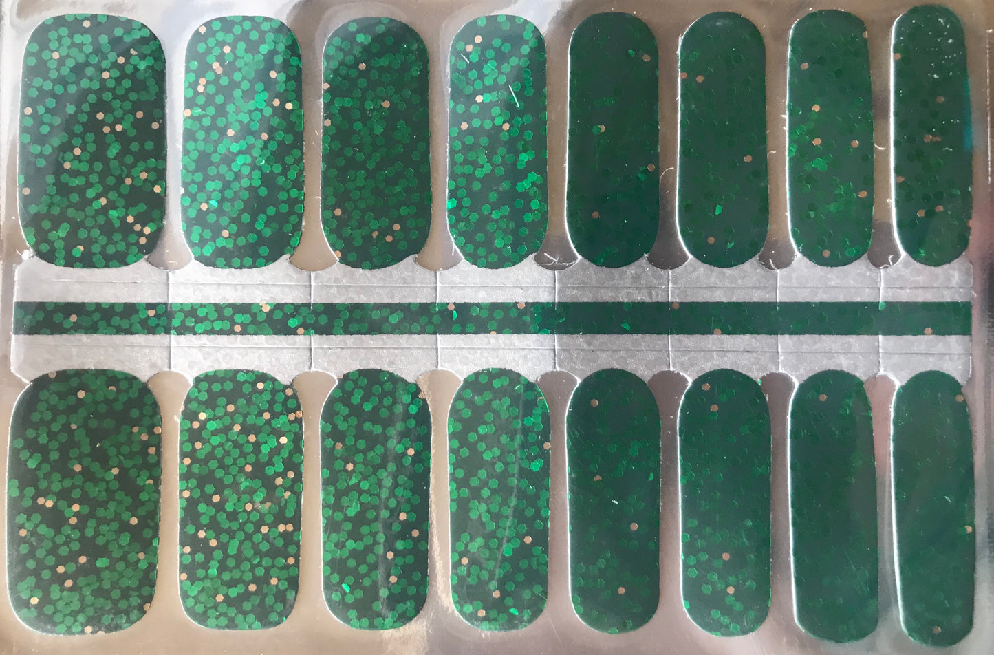 Green Confetti Glitter