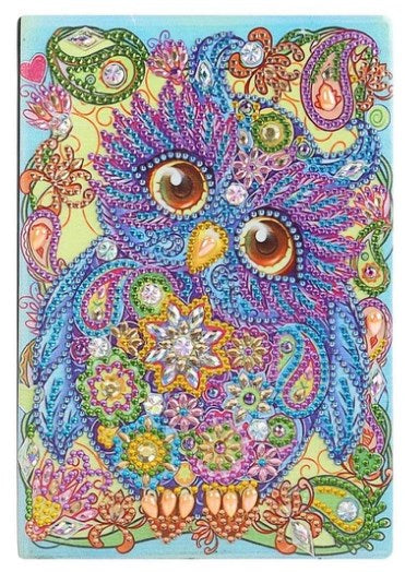 Notebook Owl - Diamond Art kit
